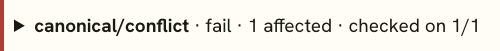 Scout Site Audit Free finding that conflicting canonical signals were detected.