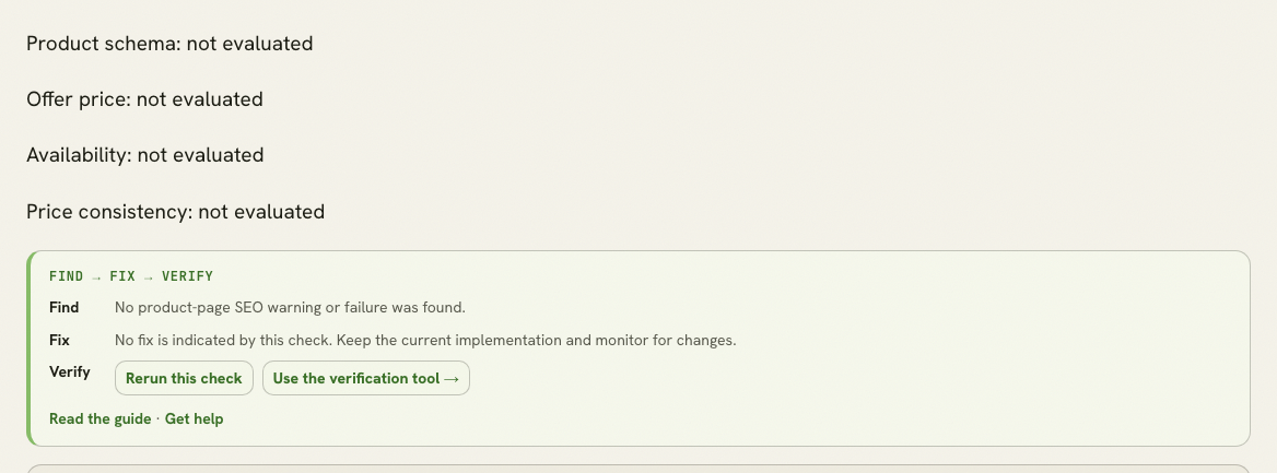 Missing Magento Product and Offer output.